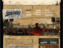 Tablet Screenshot of paulfogarty.com